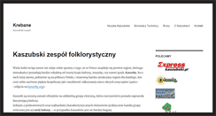 Desktop Screenshot of krebane.pl